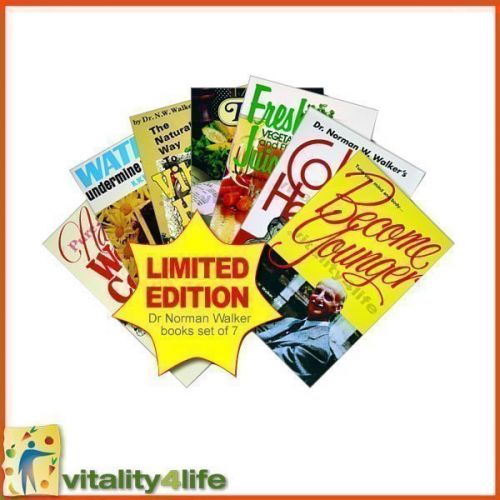 Dr Norman Walker Health Book Set