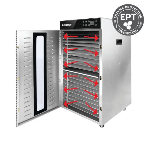 BioChef Commercial 20T Digital Food Dehydrator EPT™ Drying Technology BioChef Commercial 20T Digital Food Dehydrator EPT™ Drying Technology