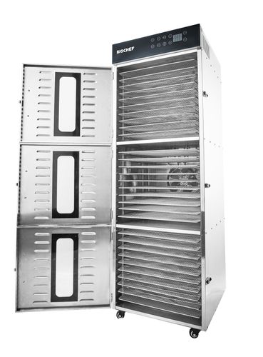 BioChef Commercial 30T Digital Food Dehydrator Door Open BioChef Commercial 30T Digital Food Dehydrator Door Open