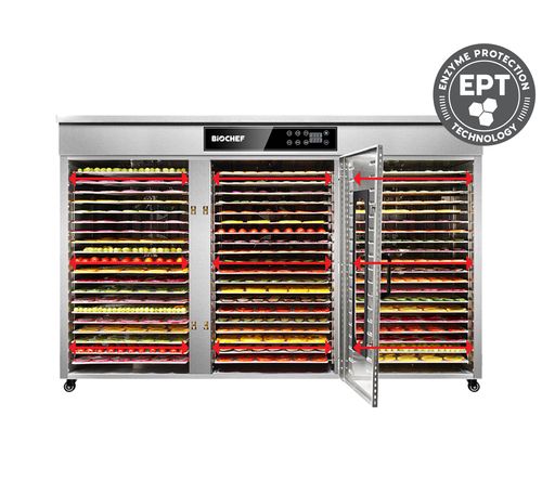 BioChef Commercial 60T Digital Food Dehydrator EPT™ Drying Technology BioChef Commercial 60T Digital Food Dehydrator EPT™ Drying Technology